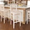 Flash Furniture HERCULES School House Back Antique White Wood Restaurant Barstool XU-DG-W0006B-ANTWHT-GG - alternate 6